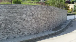 Pavimento impreso imitación madera