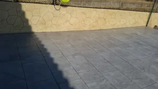 Pavimento impreso imitación madera