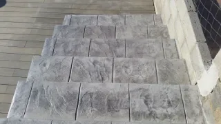 Pavimento impreso imitación madera