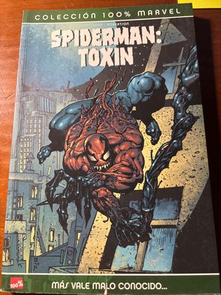 Spiderman Toxin Colección 100% Marvel