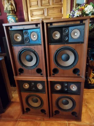 Altavoces Sansui SP-1200 Marrones
