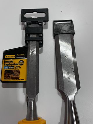 2 Formones Bossram 14mm y 25mm