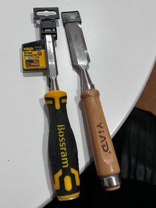 2 Formones Bossram 14mm y 25mm