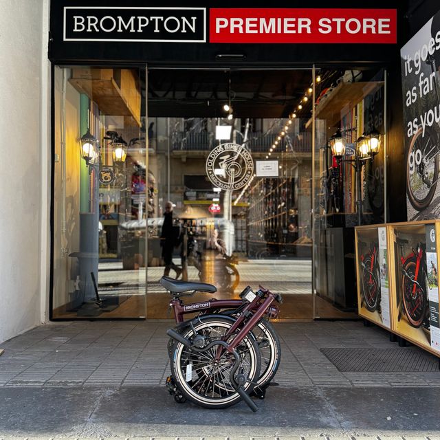 Brompton C-Line Explore M12L Plump Red
