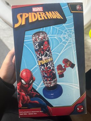 Saco de boxeo Spiderman inflable
