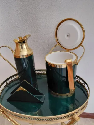 Mesa Auxiliar Vintage metal otros.