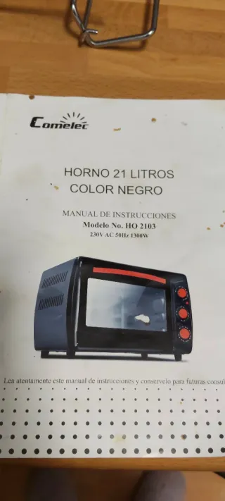 Mini Horno Eléctrico Comelet
