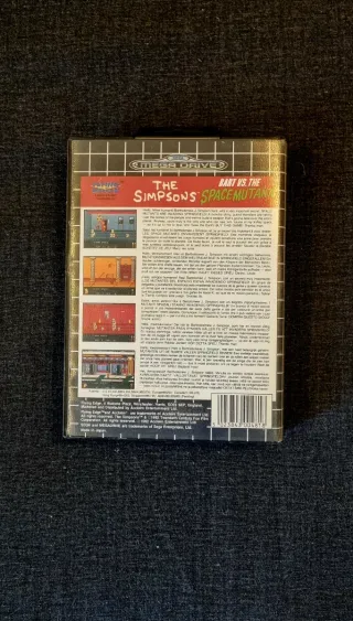 The Simpsons Bart vs. Space Mutants Mega Drive