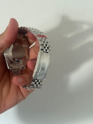 Rolex Datejust Negro y Plateado