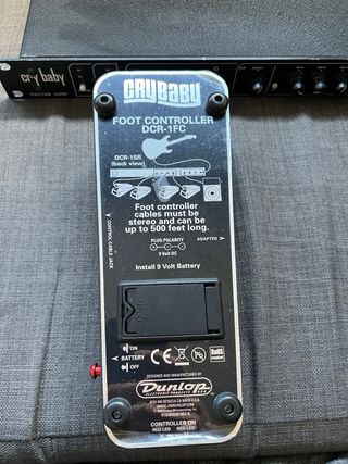 Dunlop DCR 2SR Rack Crybaby