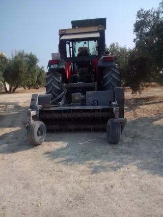 Tractor Same Laser 90 con pala