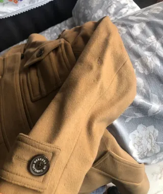 Abrigo largo Carolina Herrera Beige