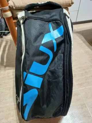 Paletero Siux Padel pádel Negro y Azul