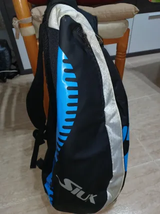 Paletero Siux Padel pádel Negro y Azul