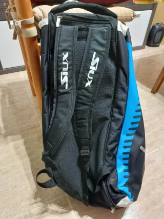 Paletero Siux Padel pádel Negro y Azul