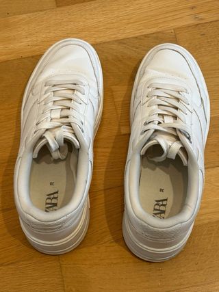 Zapatillas Zara Blancas Talla 38