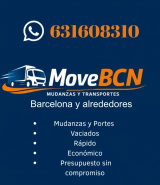 Mudanzas y Transportes en Barcelona y alrededores