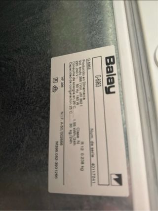 Arcón Congelador Balay