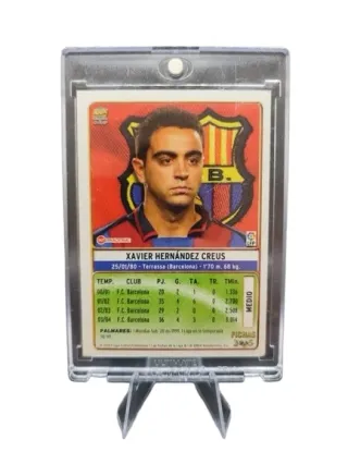 4 Cromos Xavi FC Barcelona Mundicromo