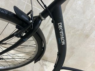 Bicicleta Decathlon Negra