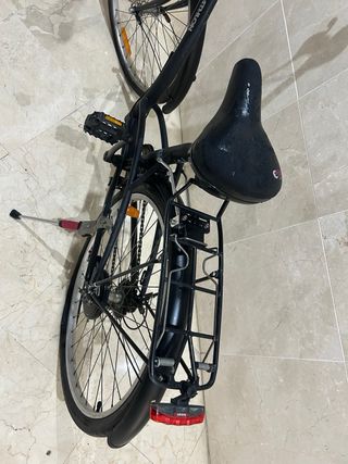Bicicleta Decathlon Negra