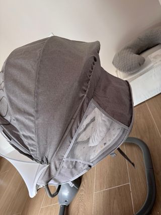 Hamaca bebé mecedora con mando