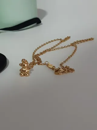 Collar Tous Oso Dorado