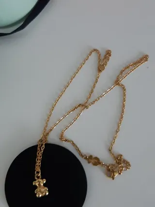 Collar Tous Oso Dorado