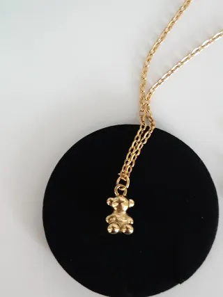 Collar Tous Oso Dorado