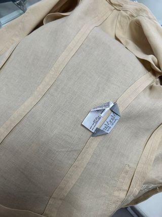 Chaqueta blazer Max Mara lino beige