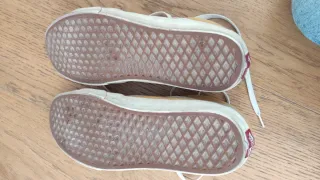 Zapatillas Vans caña media mostaza