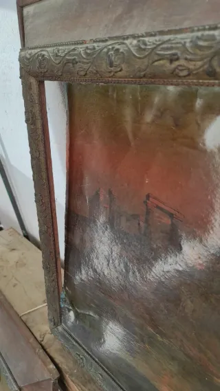 Lote 2 Marcos Madera Antiguos