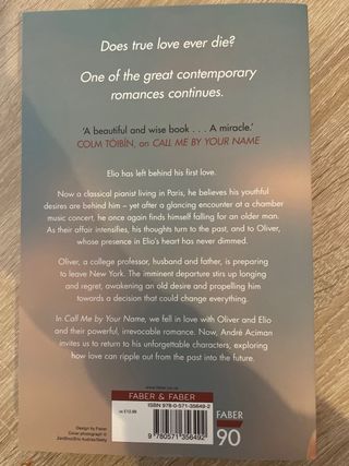 Pack libros “Call Me By Your Name” y “Find me”