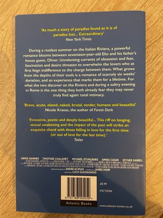 Pack libros “Call Me By Your Name” y “Find me”