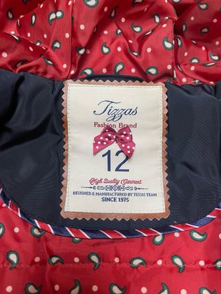 Chaqueta azul marino Tizza