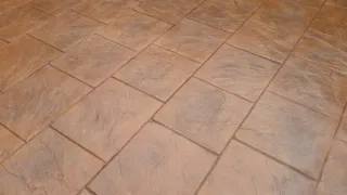 Pavimento impreso imitación piedra