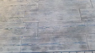 Pavimento impreso imitación piedra