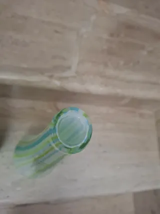 Juego de 2 jarrones de cristal