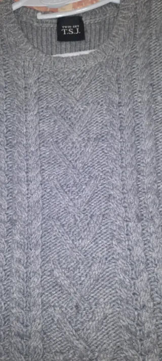 Jersey T.S.J. de invierno gris