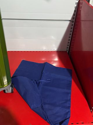 Trolley da cabina verde e argento