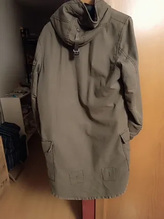 Abrigo Parka G-Star Raw largo. Talla M.