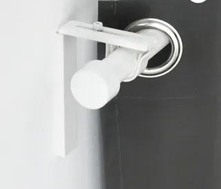 5 Soportes Cortina Ikea Pared/Techo