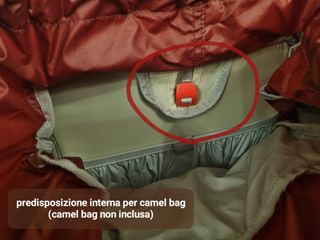 zaino REGOLABILE Osprey rosso Sirrus 26 *NEW