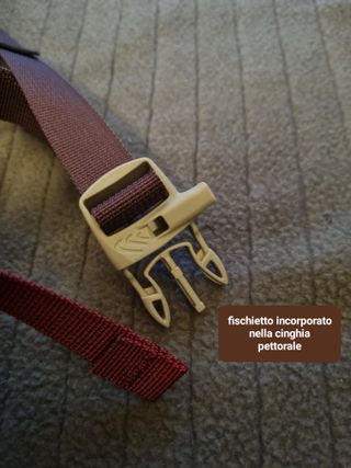 zaino REGOLABILE Osprey rosso Sirrus 26 *NEW