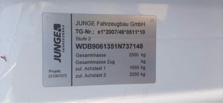 camion caja plataforma Sprinter 316 2017 euro6