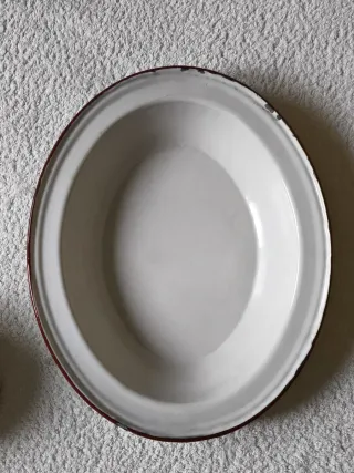 3 FUENTES ANTIGUA PORCELANA TEATRO ATREZZO DECORAR