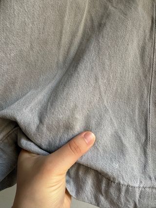 Vaqueros Wide Leg Stradivarius Gris Tiro Alto 38