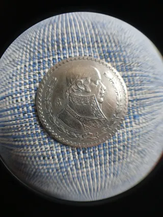 Moneda Un Peso México 1961 Plata