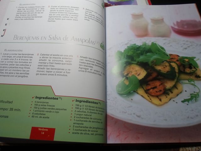 SALDO-LOTE 4 LIBROS COCINA-3 GRANDES+1 NORMAL