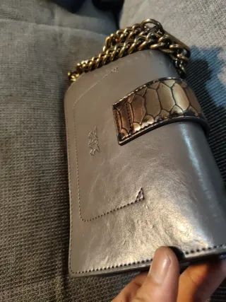 Borsa Pinko Oro/Argento